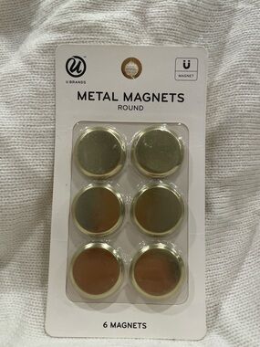 Round Metal Magnets from U Brands